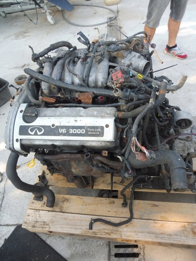 VQ30DE Nissan maxima qx 3.0 двигатель