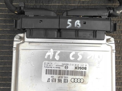 038906019GF блок управления экю audi a6 c5 0281010812