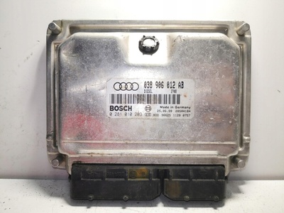 SilnikaA6 блок управления двигателя audi a6 c5 1.9 tdi 038906012ab