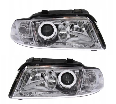 200006052 audi a4 b5 99 - 01 комплект фар лампы передняя