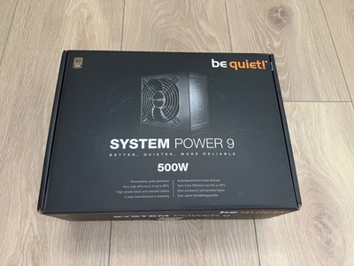 Блок питания be quiet система power 9 500w