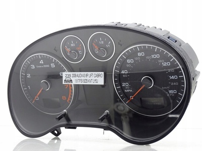8P0920951S спидометр часы audi a3 8p рестайлинг 1.8 tfsi