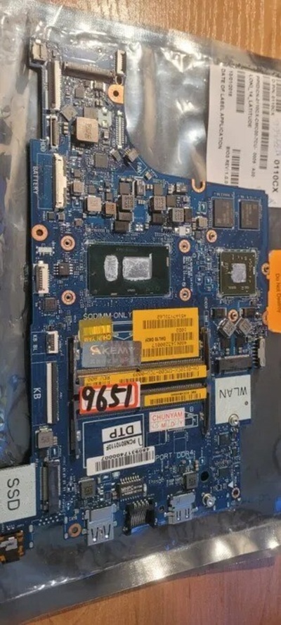 Плита страница dell la - 115p core i5 - 8250u