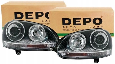 44111A5LLEHM3 depo фары лампы передняя volkswagen гольф v 03 - ксенон