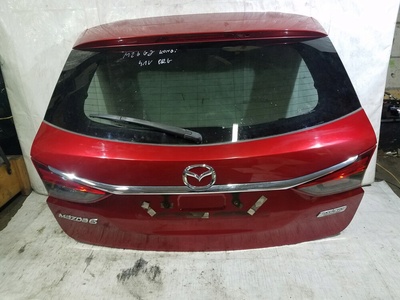 Крышка багажника багажника задняя mazda 6 gj универсал код 41v