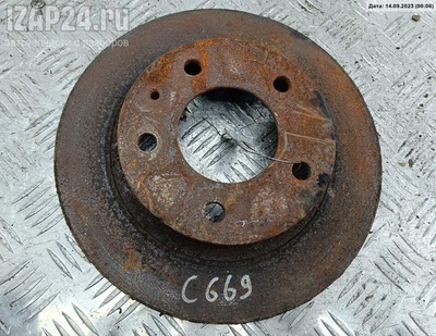GTYF26251C Диск тормозной задний Mazda Premacy 2002