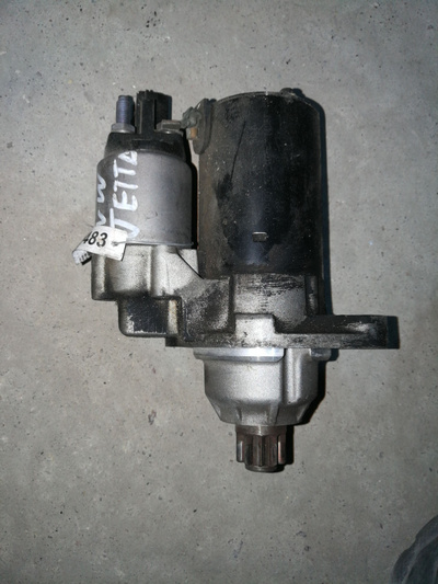 0001121402 Стартер Volkswagen Jetta 6 (2010 - 2015), Golf 5 (2003 - 2009), Passat B6 (2005 - 2010),Skoda Octavia 2 (A5) [рестайлинг] (2008 - 2013),Audi A3 8P/8PA [2-й рестайлинг] (2008 - 2013) 000112140