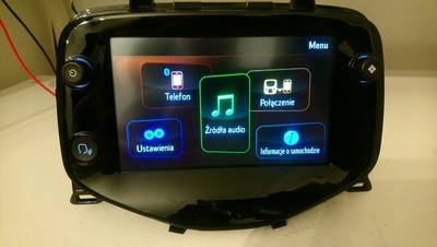 86140YV020 навигация citroen aygo 107 c1 android carplay