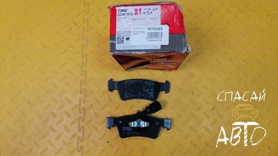1515365 Тормозные колодки дисковые (к-кт) TRW GDB1672 Volkswagen Touareg I 2002-2010