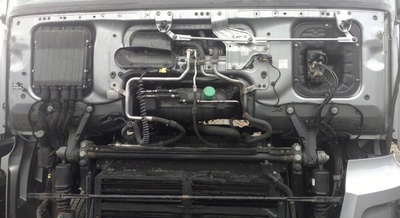 A9608329623 мерседес actros mp4 трубки шланг радиатора