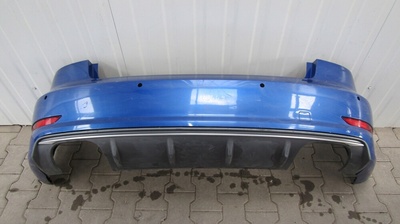 8V5807511C бампер задняя заднего audi s3 8v5 седан 12 - 16