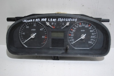 8200328449 спидометр часы renault лагуна ii 1.9