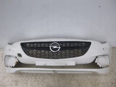 39040503 бампер передний opel corsa е opc передняя oryginalny решетка белый