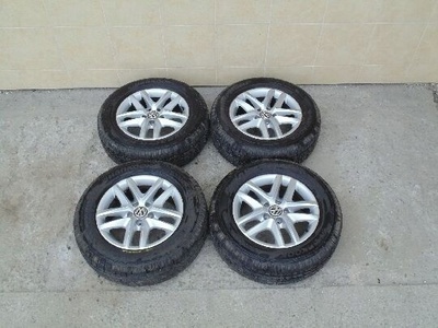 Колёсные диски колёса шины 16 hankook volkswagen tiguan 5n0 2010 rok