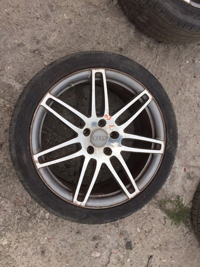 Audi q7 4l колесо алюминиевая 21 et44 4l0601025l
