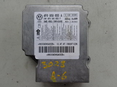 4F0959655A Блок управления подушек безопасности Audi A6 C6 (4F2) 2004 - 2008 2008 , 4F0910655F