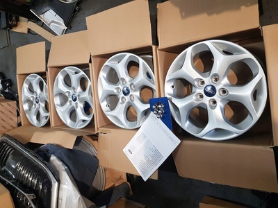 Колесо колёсные диски алюминиевая alu 7jx16h2 et50 7j x 16 r16 форд am5j - 1007 - ee