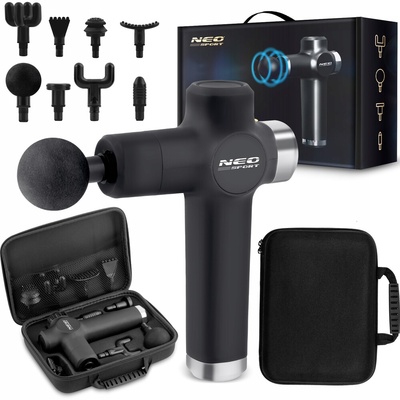 150100 пистолет для masażu masażer для ciała pleców massage gun neo - sport