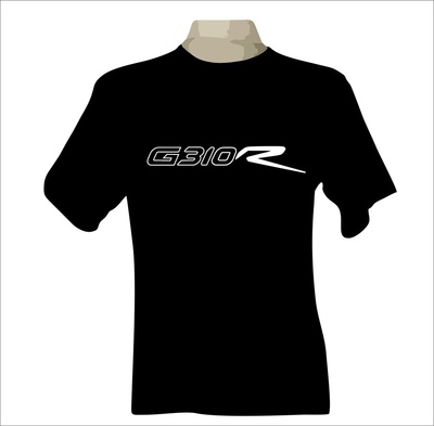 T - shirt koszulka motocyklowa с nadrukiem bmw g310r