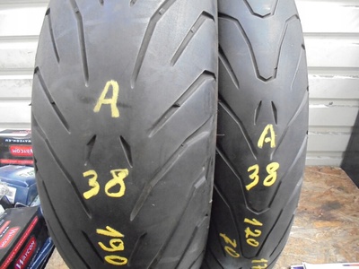 2 шина pirelli angel st 190 / 55zr17 120 / 70zr17
