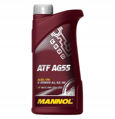 масляный atf ag55 mannol / synt / 1l zf 6hp atf g055 005