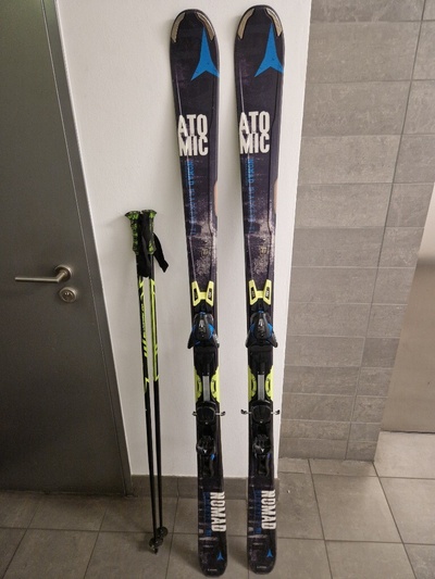 Лыжи atomic nomad blackeye ti 181 см all mountain