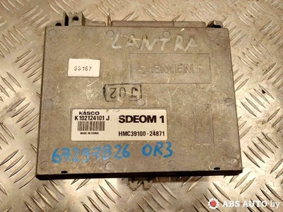 K102124101J Блок управления двигателем Hyundai Lantra J1 1993 ,SDEOM1,HMC3910024871