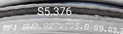 8W8827705B Уплотнитель Audi A5 I рестайлинг (2011—2016) 2014