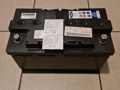 DV6T10655BC аккумулятор форд agm 80ah 800a - ponad 93%