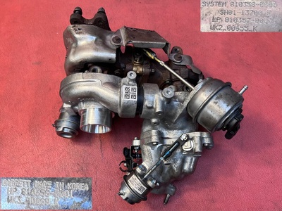 SH0113700 турбокомпрессор biturbo mazda 3 2.2d sh01 2014r