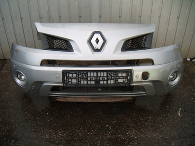 0711 renault koleos 1 i 07 - 11 бампер передняя pdc ксенон tekxa