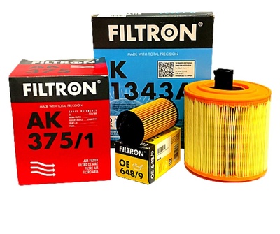OE648 комплект фильтров filtron opel astra k 1.6 cdti
