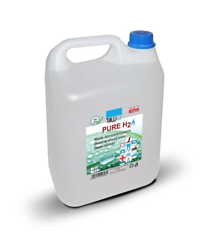 T4w pure h20 вода demineralizowana 5l