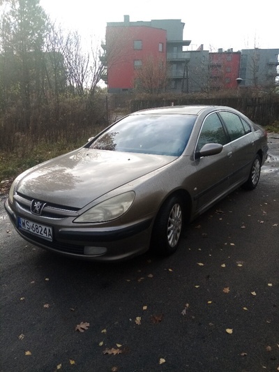 Peugot 607 samochod одноместный