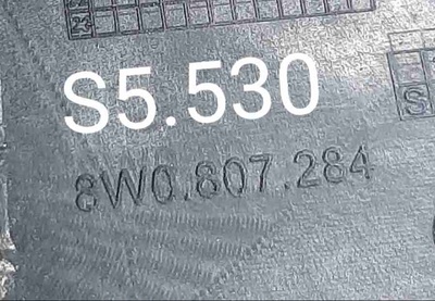 8W0807284 Кронштейн крепления бампера Audi A4 B9 (2015—2020) 2019