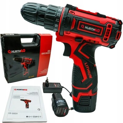 CD1820 wiertarko wkrętarka hurthag аккумулятор 2x18v li - io