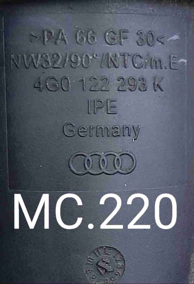 4G0122293K Патрубок (трубопровод, шланг) Audi A6 C7 (2011—2014) 2013