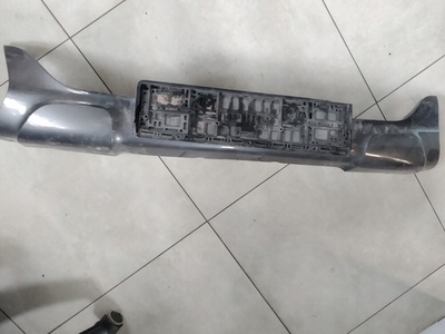 620269780R спойлер бампера передняя renault kadjar