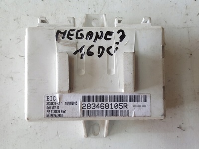 283468105R renault megane 3 iii рестайлинг 14 - 16r блок блок управления навигации