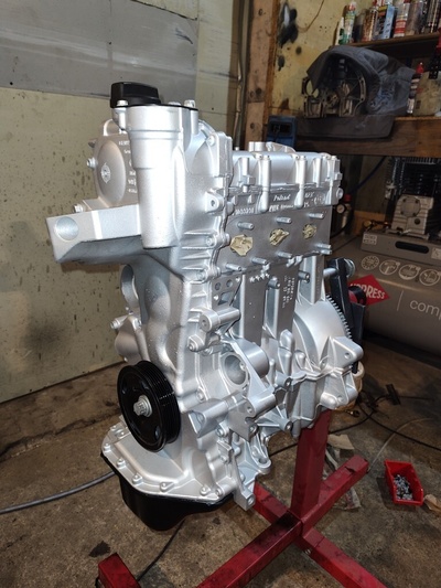 Двигатель 1.2 12v 6v cgp cgpa skoda seat востановленная