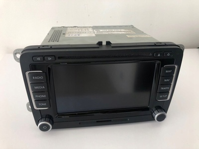 1T0035680F радио навигация rns 510 с кодом 1t0035680p