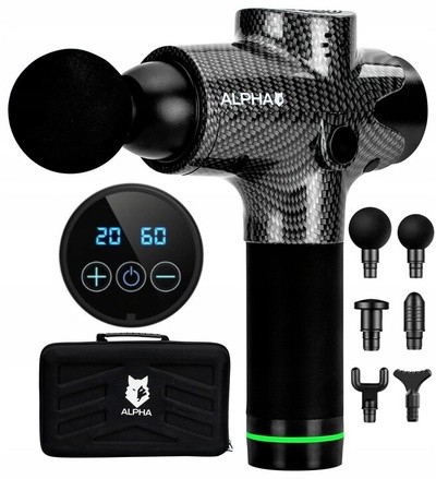 Outlet пистолет для masażu masażer мощный alpha pro