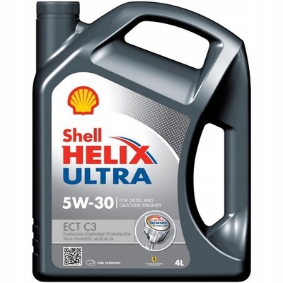 Масляный shell helix ultra ect c3 5w - 30 4l