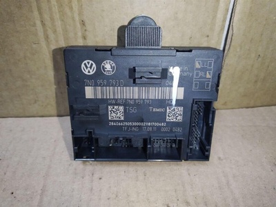 7N0959793D Блок управления двери передней левой Volkswagen Sharan 2 2011 ,7N0959793