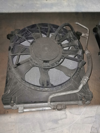 6007352 радиатор вентилятор кондиционера тесла s