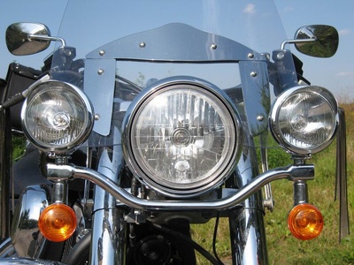 Kawasaki vn1700 classic крепление фары lightbar