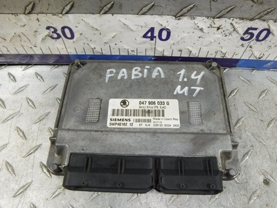 047906033G Блок управления двигателем Skoda Fabia I (1999—2004) 2002
