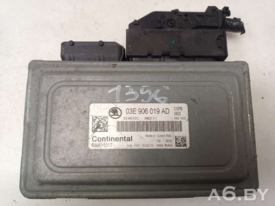 03E906019AD Блок управления двигателем Skoda Roomster restailing 2010