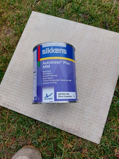 Лак sikkens argentum efekt chromu 878sa.