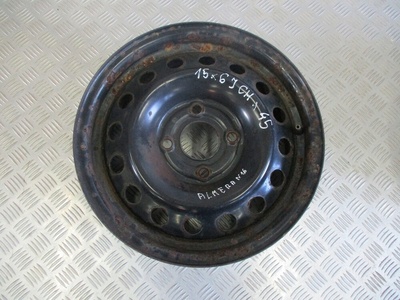 колесо 15” штампованное nissan almera n16 et45